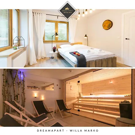 Hotel apartamentowy Marko Z Sauna, Grillowiskiem I Rowerownia - Dream *